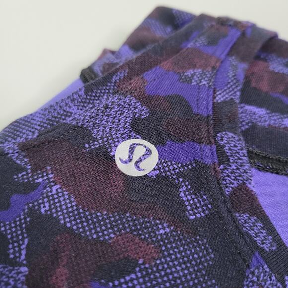 LULULEMON Cool Racerback II Mini Hounds Camo Emperor Blue Black M - Picture 3 of 6